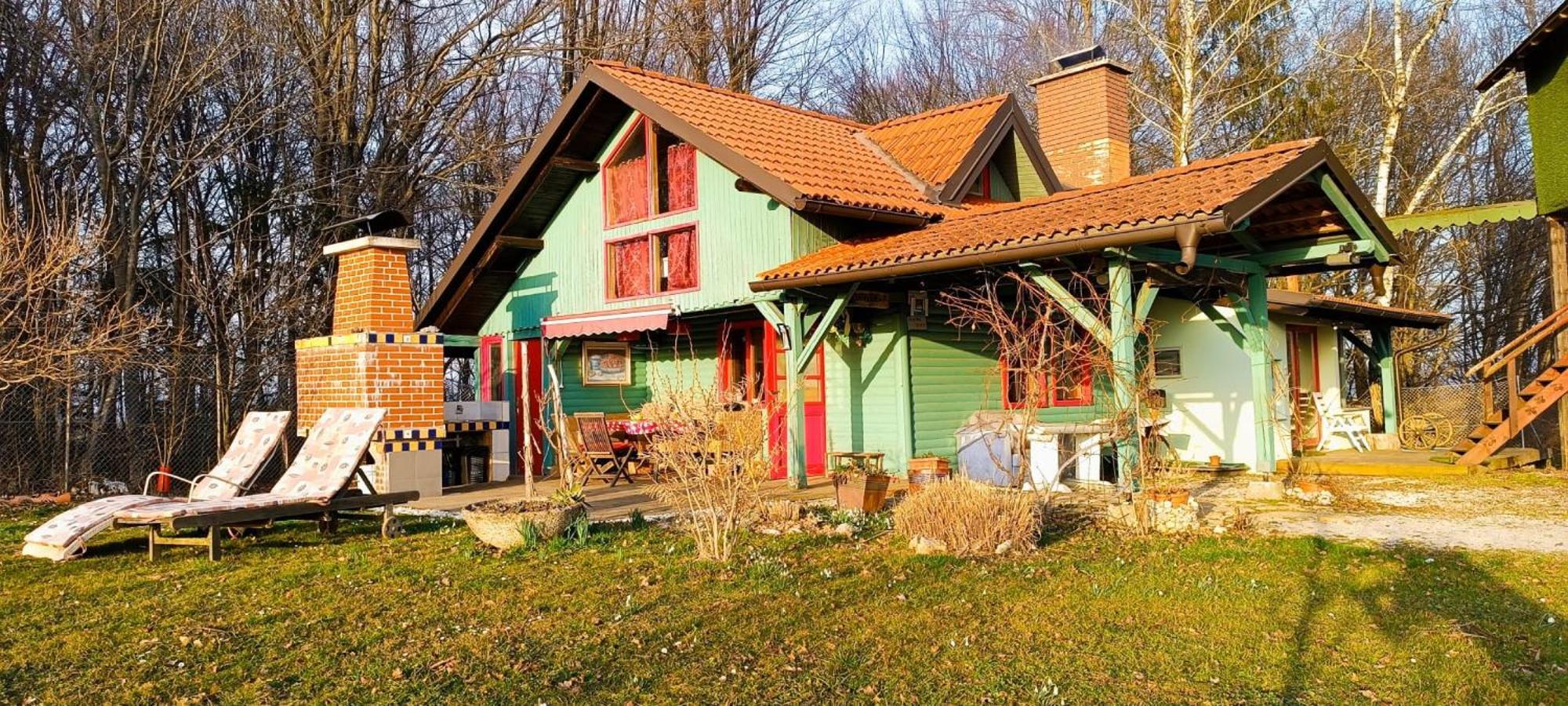 Villa Fairytale Wooden House By Ljubljana à Grosuplje Extérieur photo